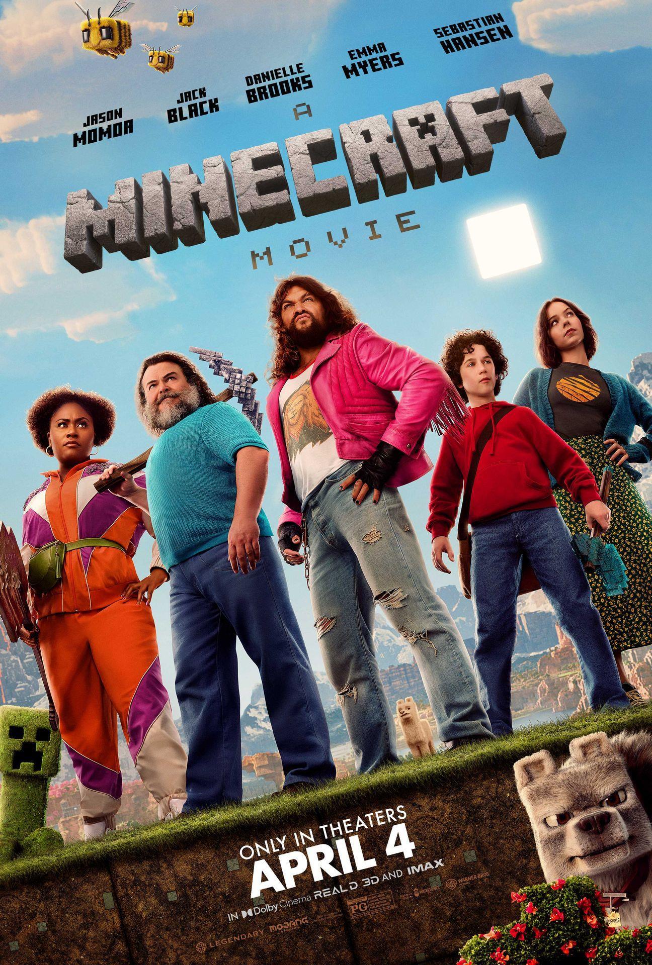 [A Minecraft Movie poster]