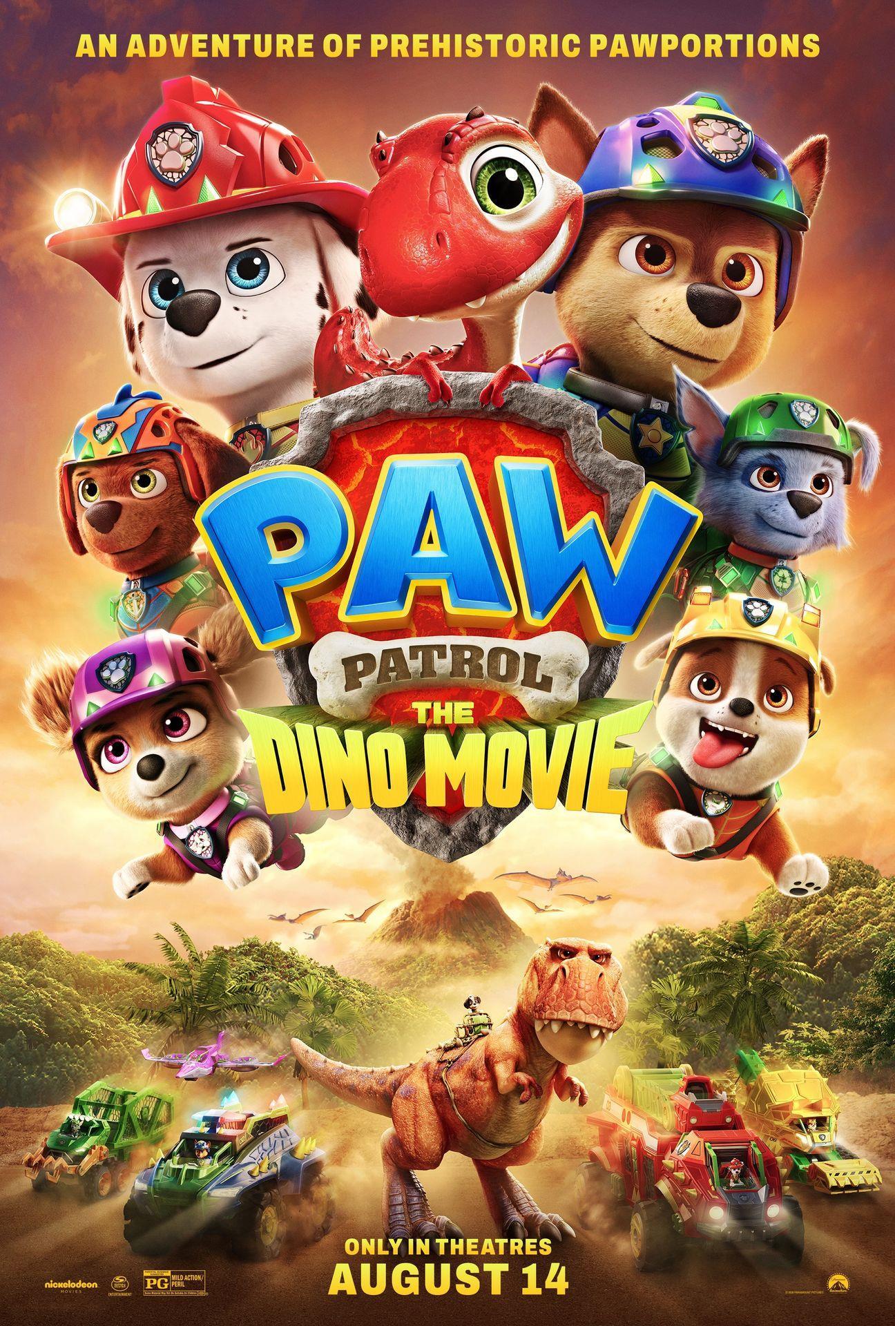 [PAW Patrol: The Dino poster]