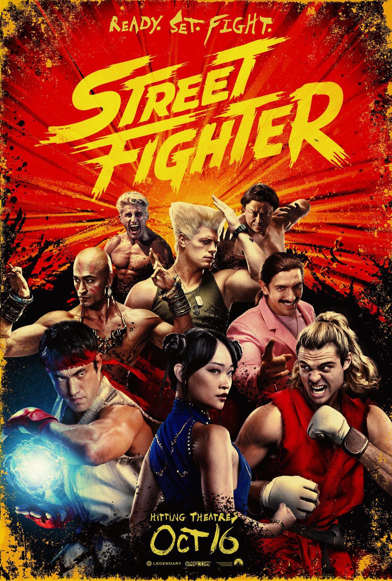 [Street Fighter poster]