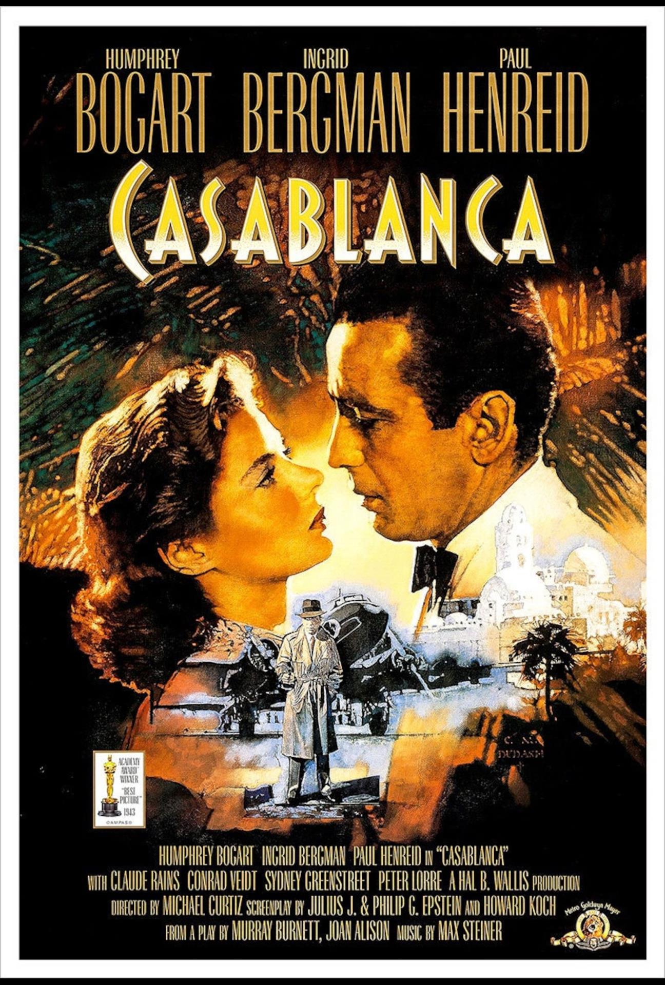 Casablanca poster
