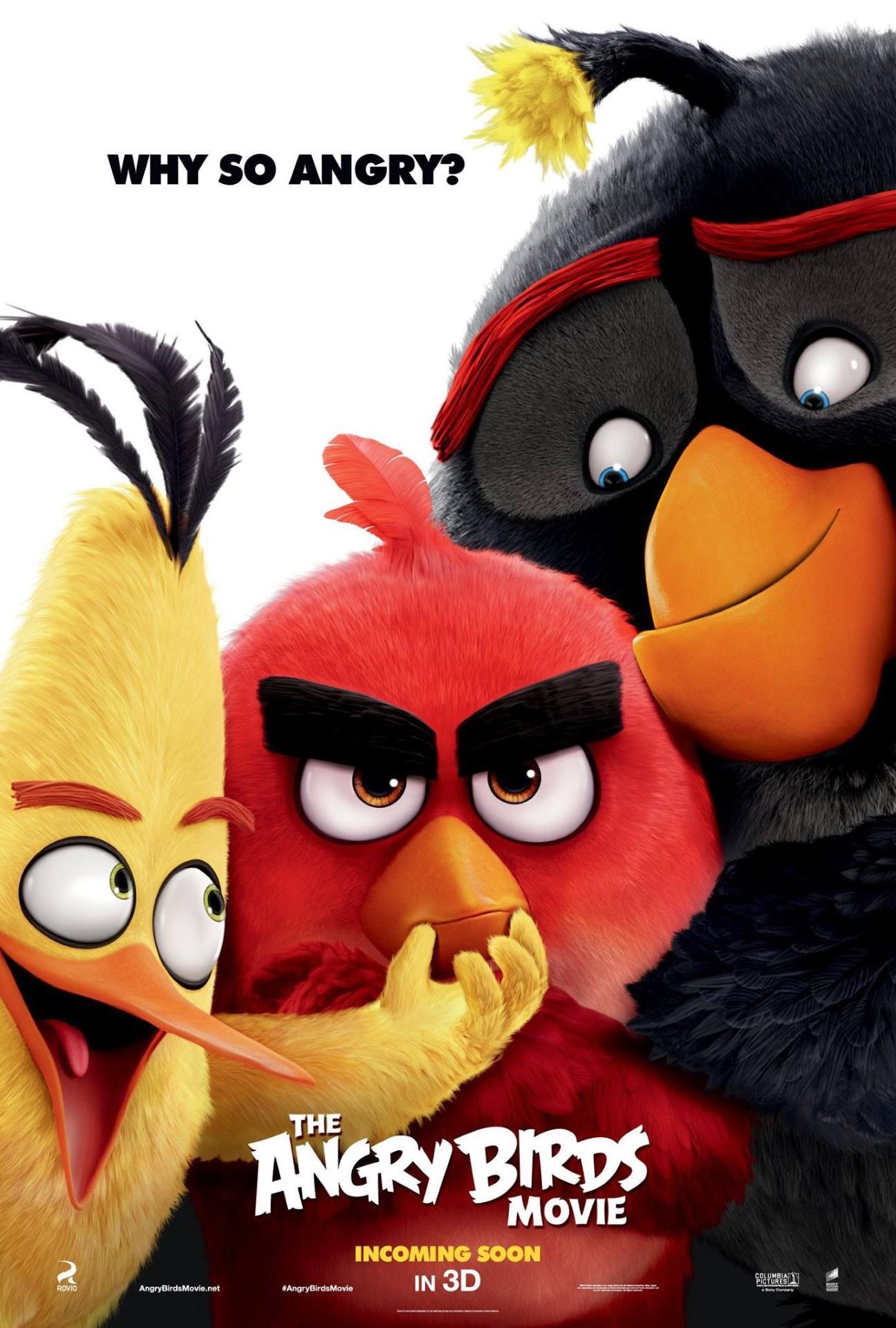 The Angry Birds Movie poster