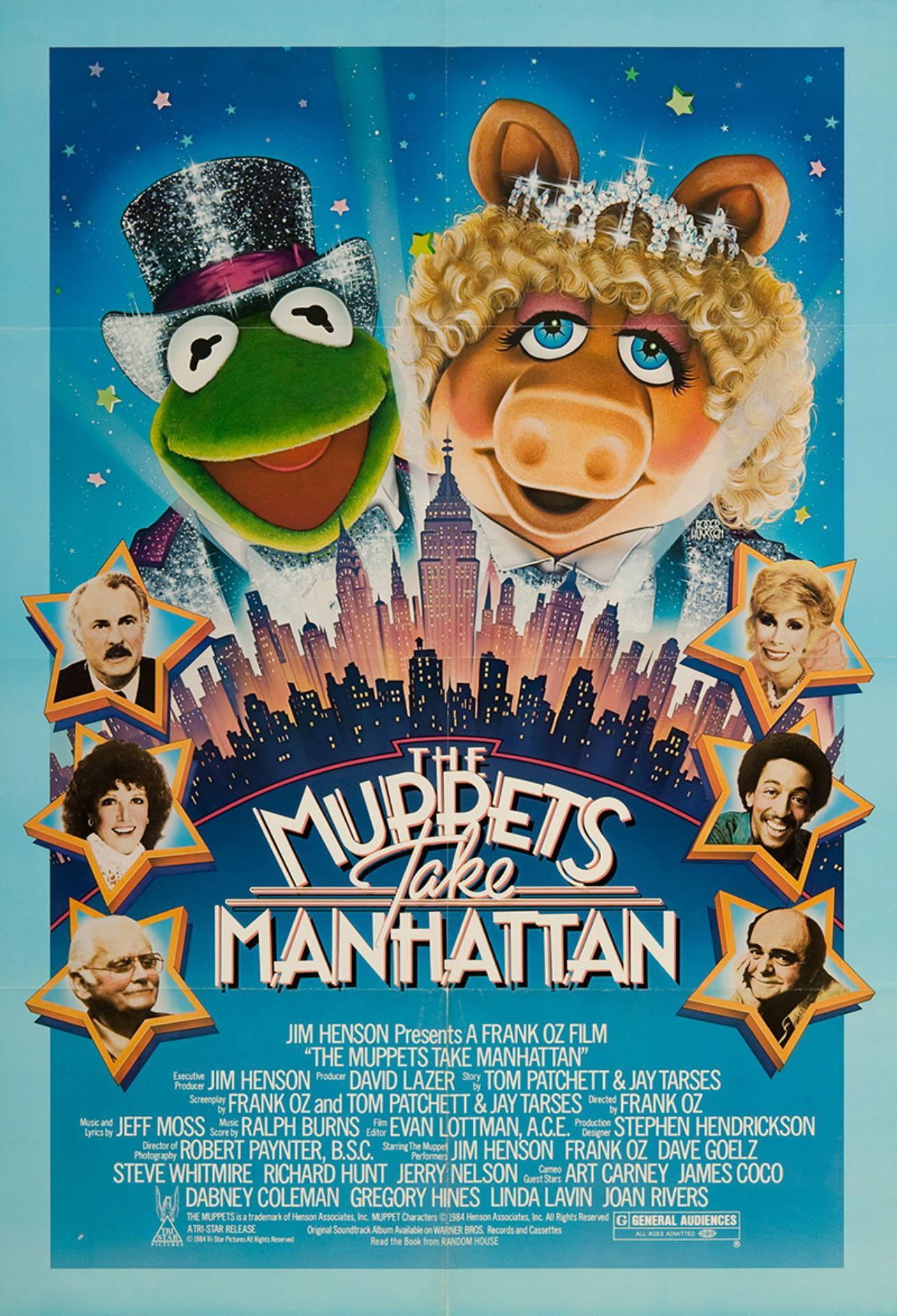 The Muppets Take Manhattan poster