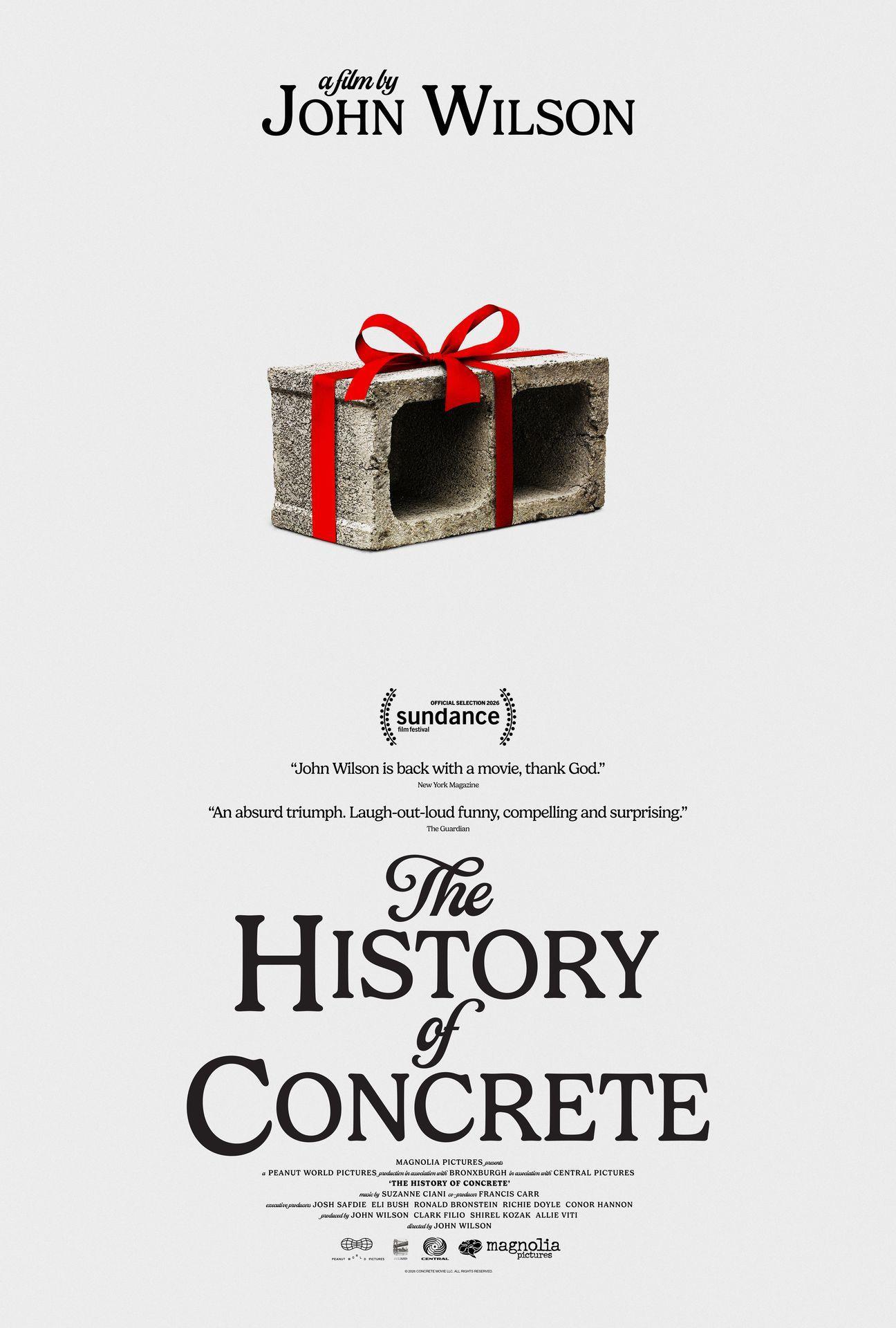 The History of Concrete poster