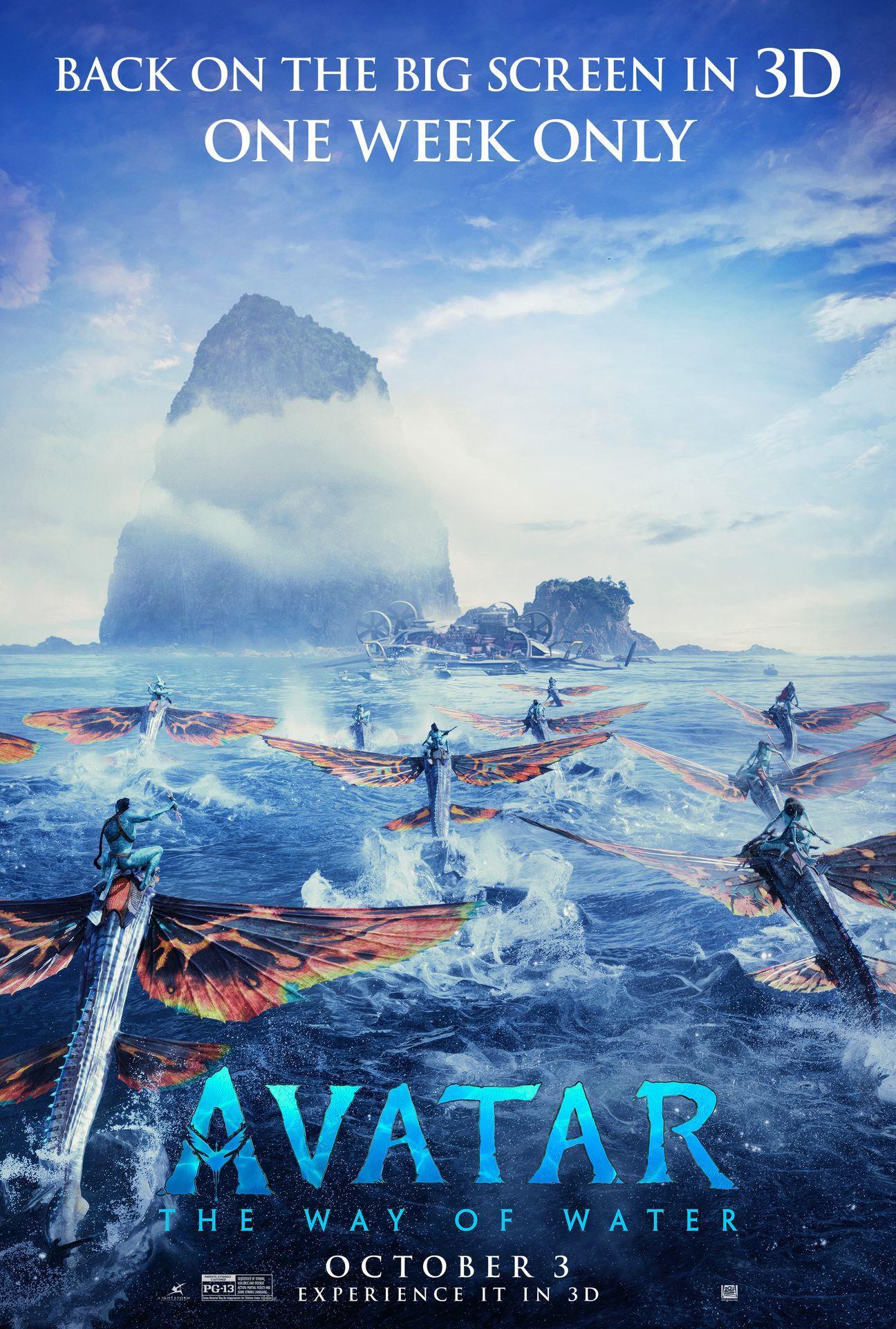 Avatar: The Way of Water (Re-release) 3D ACX Sel image