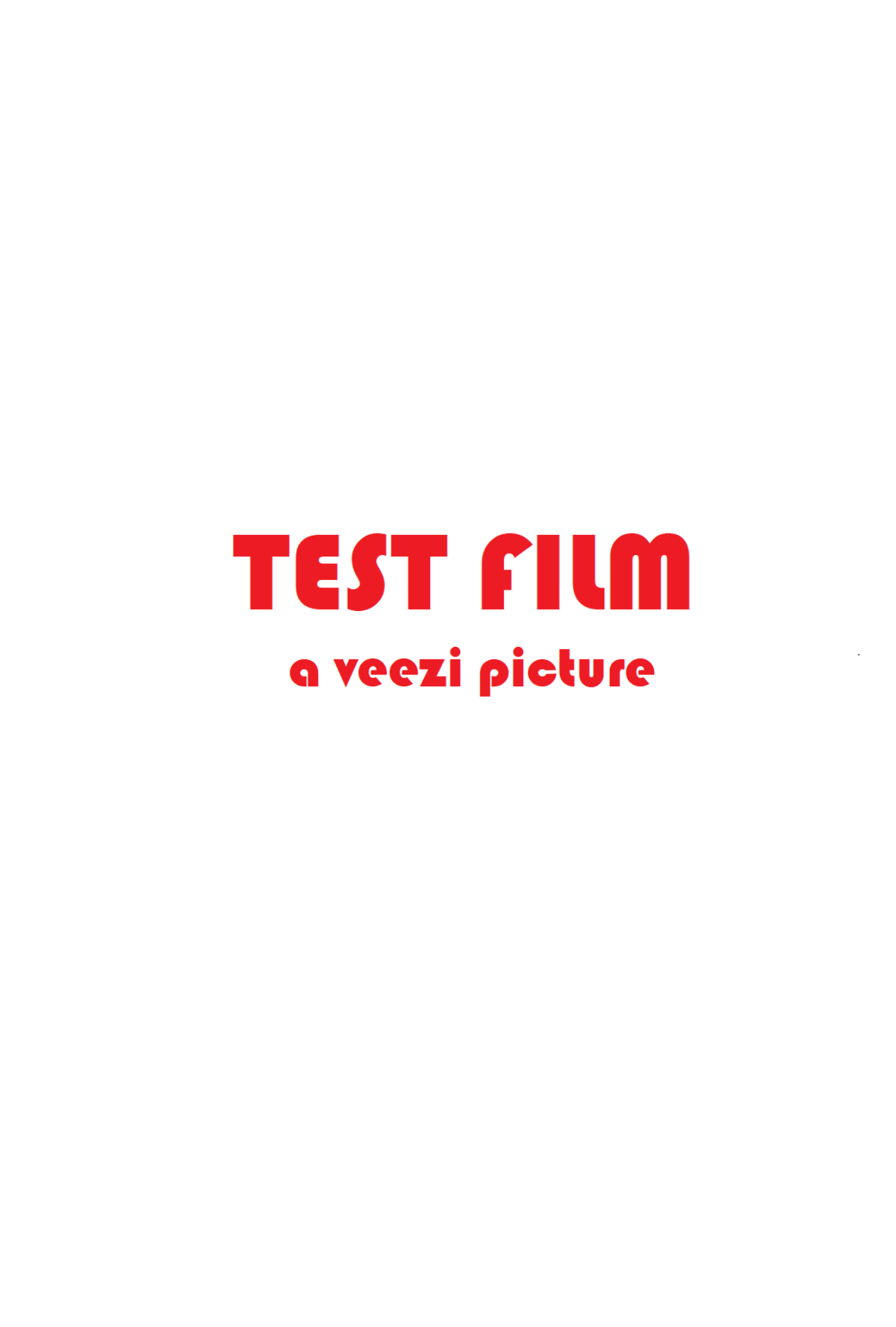 Test Film poster