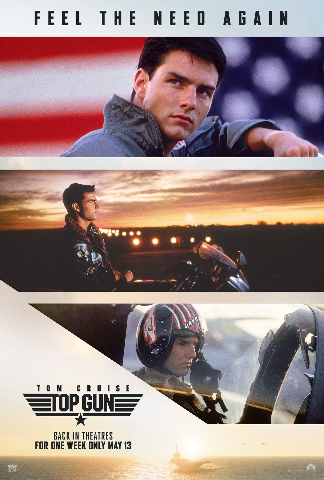 Top Gun 40th Anniversary poster