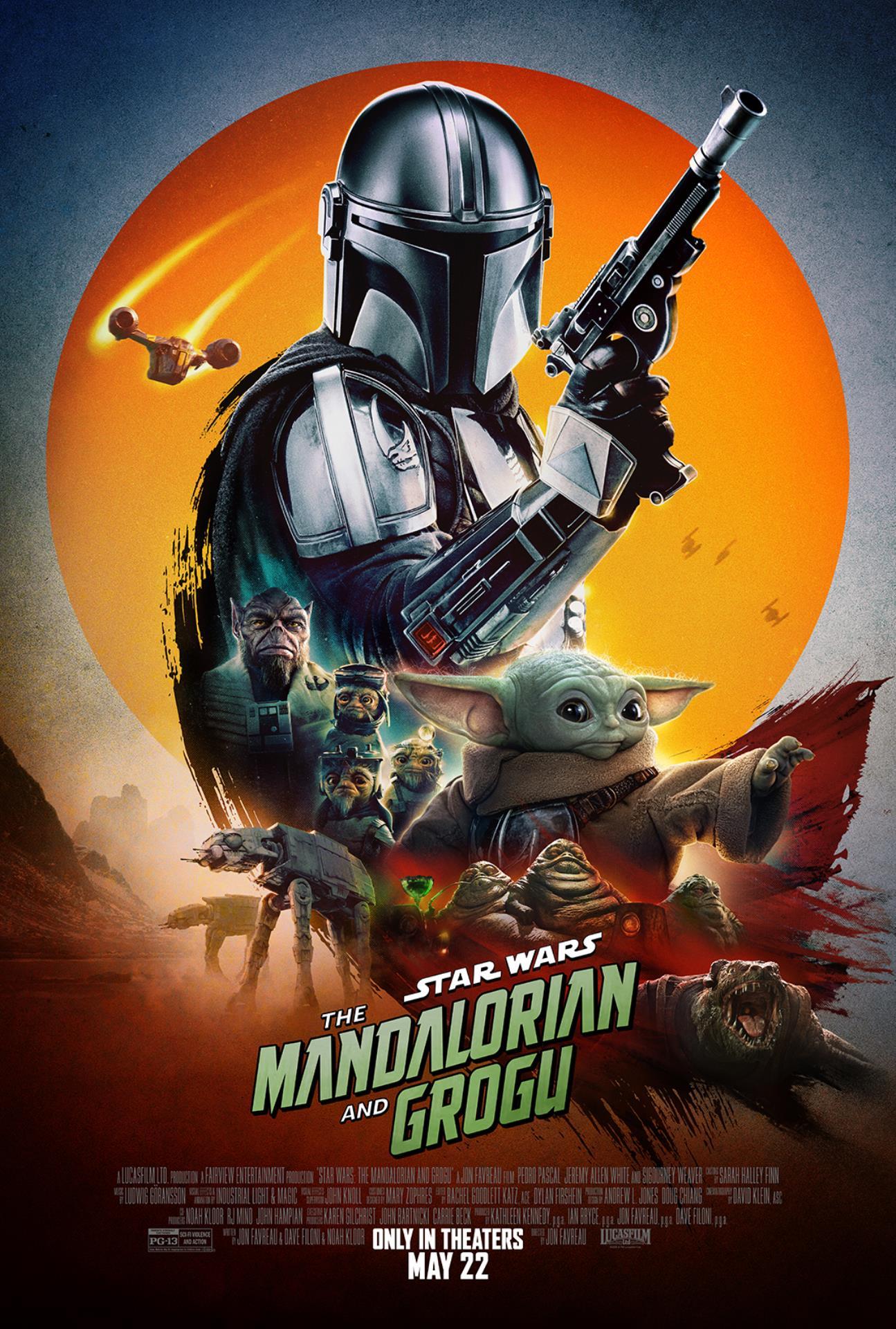 The Mandalorian & Grogu poster
