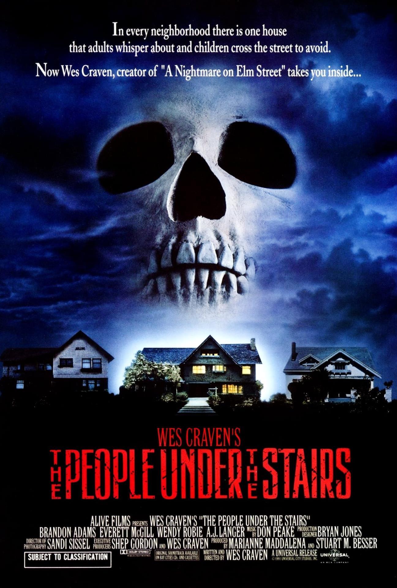 The People Under the Stairs poster