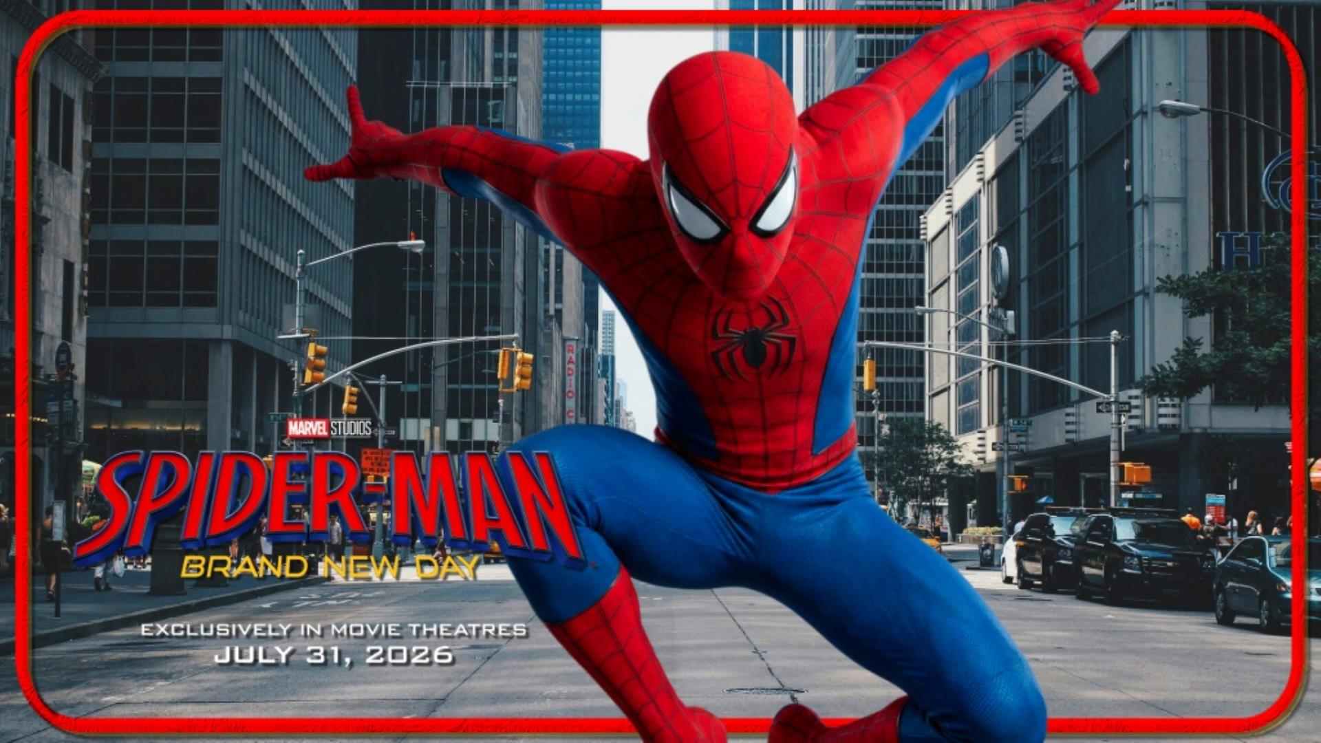 Spider-Man: Brand New Day poster art