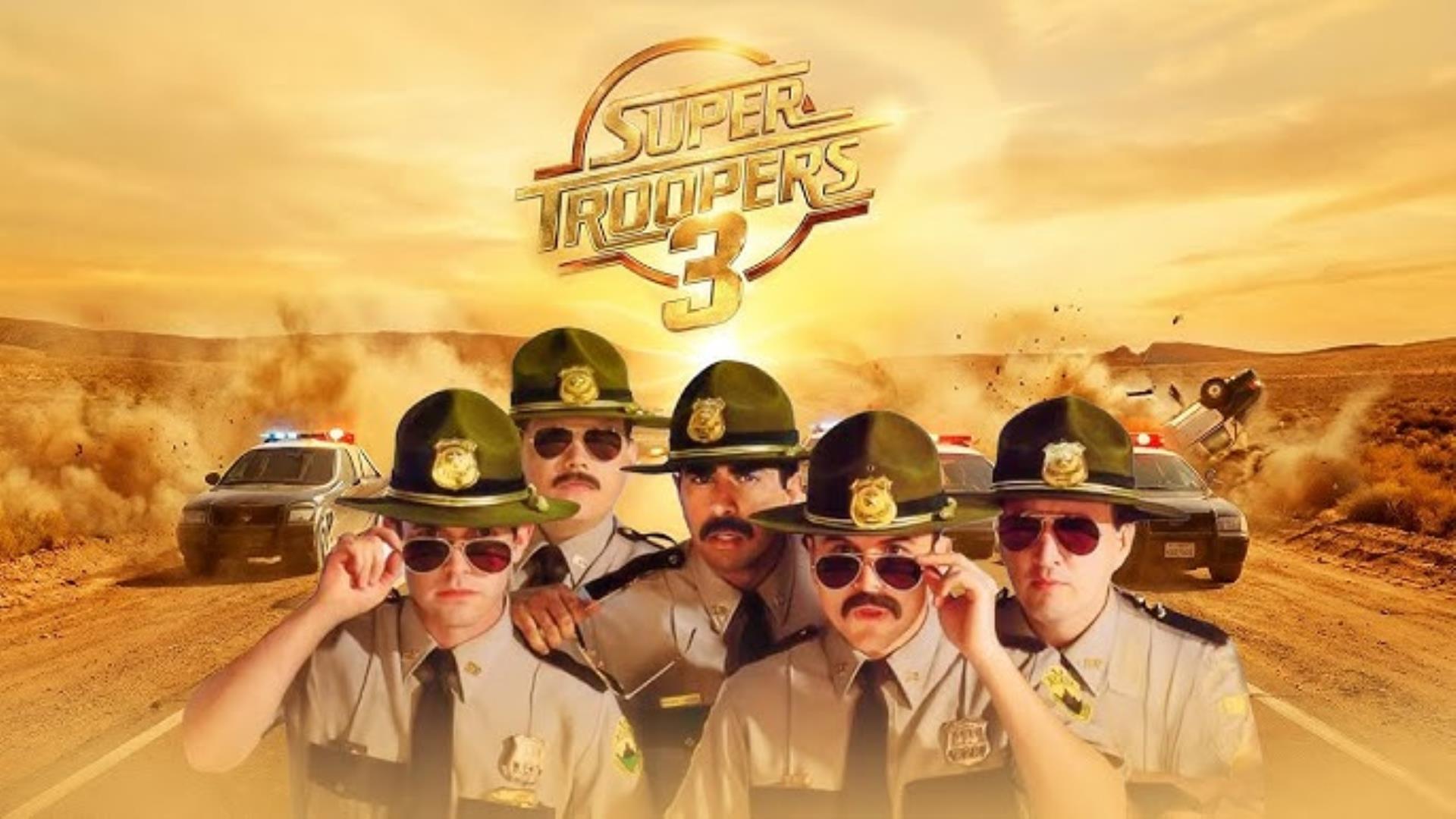 Super Troopers 3 poster art