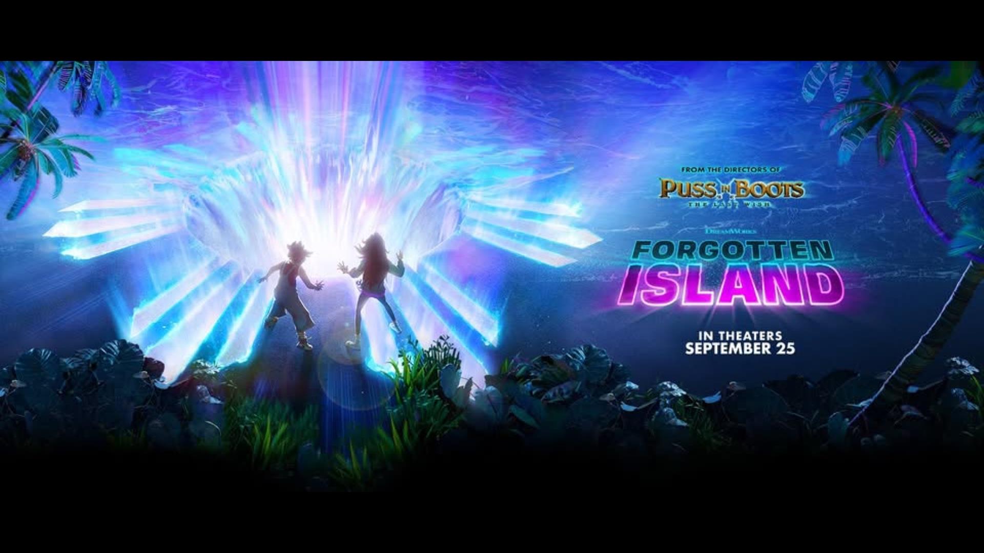 Forgotten Island poster art